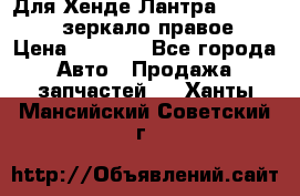 Для Хенде Лантра 1995-99 J2 зеркало правое › Цена ­ 1 300 - Все города Авто » Продажа запчастей   . Ханты-Мансийский,Советский г.